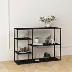 Staand rek Isojoki open kast 120x35x87,5 cm zwart mat [en.ca, Verzenden, Nieuw