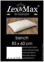 Lex &amp; Max - Binnenkussen - Bench - 85x60cm, Nieuw, Verzenden