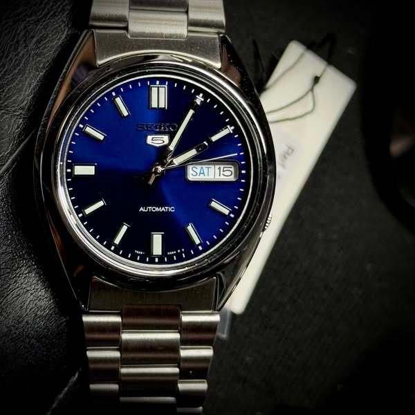Seiko - SEIKO 5, DIAL BLU, RARO - Zonder Minimumprijs -, Sieraden, Tassen en Uiterlijk, Horloges | Antiek