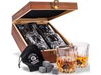 Veiling - Whisky Set met 8 Koelstenen en 4 Whiskey Glazen, Tickets en Kaartjes, Kortingen en Cadeaubonnen