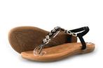 Dolcis Sandalen in maat 38 Zwart | 10% extra korting, Dolcis, Verzenden, Zwart, Sandalen of Muiltjes