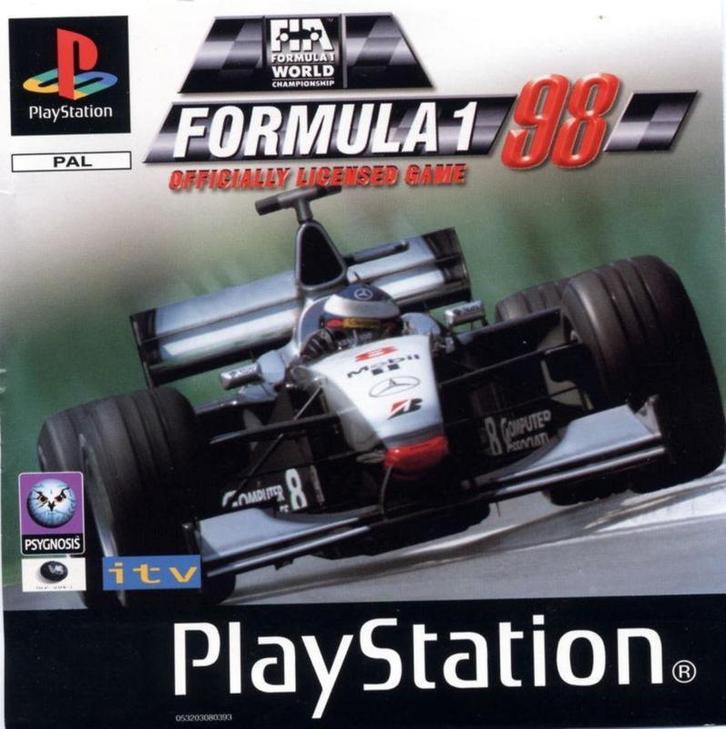 Formula 1 98 (PS1 Games), Spelcomputers en Games, Games | Sony PlayStation 1, Zo goed als nieuw, Ophalen of Verzenden