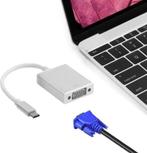 USB-C usb type c VGA adapter kabel video macbook type-c 3.1, Verzenden, Nieuw