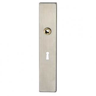 Deurbeslag | Sleutelschild | Impresso (RVS), Doe-het-zelf en Verbouw, Hang- en Sluitwerk, Nieuw, Verzenden