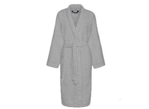 Zydante Wellness Badjas - Katoen - Maat M - Grijs, Huis en Inrichting, Badkamer | Badtextiel en Accessoires, Nieuw, Verzenden