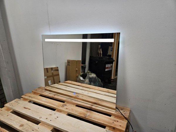 Spiegel Gliss Design Decora horizontale enkel LED, Doe-het-zelf en Verbouw, Sanitair, Overige typen, Nieuw, Glas, Ophalen of Verzenden