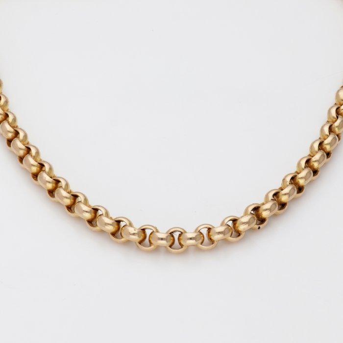 Halsketting - 14 karaat Geel goud, Sieraden, Tassen en Uiterlijk, Kettingen