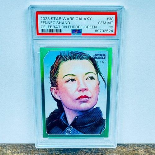 Topps - 1 Graded card - Star Wars - Fennec Shand 20/50 -, Verzamelen, Overige Verzamelen
