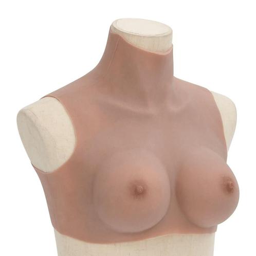 Siliconen Borstprothese C-cup Tan | Tweedekansje | Film/T..., Kleding | Dames, Overige Dameskleding, Nieuw, Ophalen of Verzenden