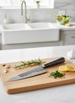 Handcrafted Steel Chef’s Knife - Tafelmes - Staal, Hout -