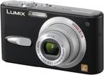 Panasonic Lumix DMC-FX3 Digitale Compact Camera - Zwart, Verzenden, Zo goed als nieuw