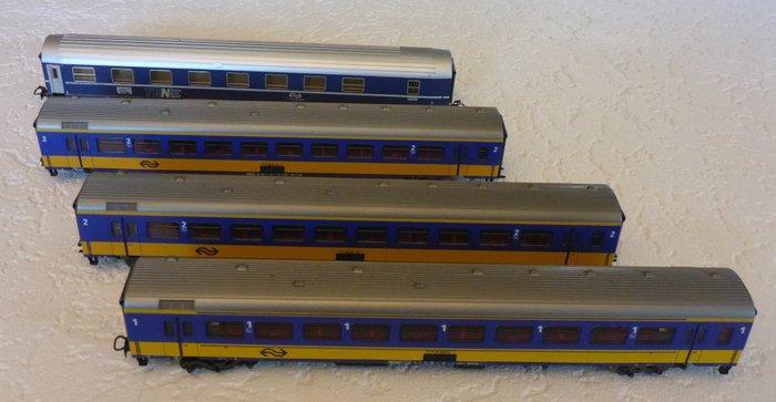 Märklin H0 - 4151, 4264 en 4265 - Modeltrein personenwagen, Hobby en Vrije tijd, Modeltreinen | H0