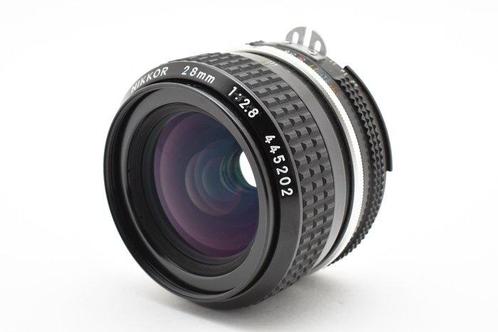Nikon Ai Nikkor 2.8/28mm Groothoeklens, Audio, Tv en Foto, Fotocamera's Analoog