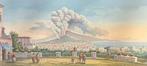 Italiaanse school (XX) - Eruzione del Vesuvio