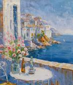 Christof Vevers (1962) - Côte Amalfitaine - Terrasse vue sur