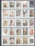 Anton Pieck complete serie of blok van 4 postfris nominaal, Na 1940, Ophalen of Verzenden, Postfris