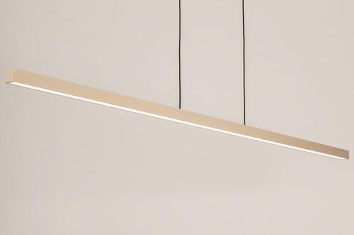 Rietveld Hanglampen - Beige, Zand - Metaal, Huis en Inrichting, Lampen | Hanglampen, Verzenden