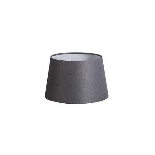Linnen lampenkap grijs 25/16, Huis en Inrichting, Lampen | Lampenkappen, Minder dan 25 cm, Rond, Grijs, Nieuw