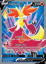 Delphox V 173/196 lost Origin, Ophalen of Verzenden, Nieuw, Losse kaart, Foil