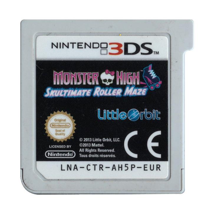 3DS Monster High Skultimate Roller Maze, Spelcomputers en Games, Games | Nintendo 2DS en 3DS, Zo goed als nieuw, Verzenden