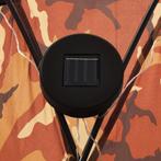 Partytent met LED en 4 zijwanden 3,6x3,6x2,3 m camouflage, Verzenden, Nieuw, 2 meter of meer, Partytent