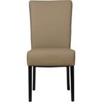 Leren eetkamerstoel Just - Toledo Mocca (taupe/bruin) -, Huis en Inrichting, Stoelen, Overige kleuren, Bohemian, Eigentijds, Klassiek, Retro, Romantisch, Scandinavisch
