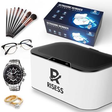 RISESS® Ultrasoon Reinigingsapparaat – Compact en Krachtig beschikbaar voor biedingen