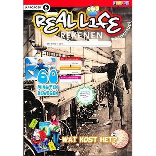 Real Life Rekenen werkschrift Maatschappij groep 6 (per stuk, Boeken, Schoolboeken, Nieuw, Verzenden