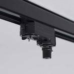 Hanglampadapter 3-fase rail, zwart, Ophalen of Verzenden, Nieuw in verpakking
