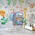 Lina® Kinderboekenkast Wolkenontwerp - 3 Niveaus - Grijs, Huis en Inrichting, Kasten | Boekenkasten, Overige materialen, Nieuw