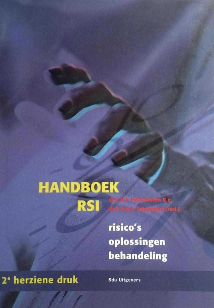 HANDBOEK RSI 9789012089586 K.J. Peereboom, Boeken, Wetenschap, Zo goed als nieuw, Verzenden