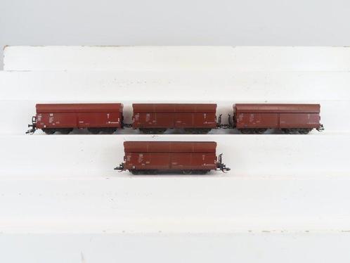 Tillig TT Bahnen (?) TT - Modeltrein goederenwagon (4) - 4x, Hobby en Vrije tijd, Modeltreinen | H0