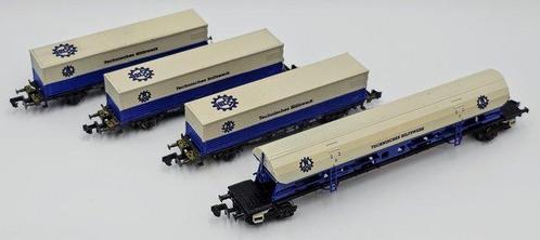 Roco, Rowa N - Modeltrein goederenwagon (4) - Eén vierassige, Hobby en Vrije tijd, Modeltreinen | N-Spoor