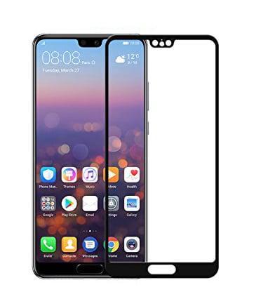 Huawei P20 Full Cover Full Glue Tempered Glass Protector, Telecommunicatie, Mobiele telefoons | Hoesjes en Frontjes | Overige merken