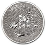 Cook Islands 2 oz 2020 (geribbeld), Postzegels en Munten, Munten | Oceanië, Zilver, Losse munt, Verzenden