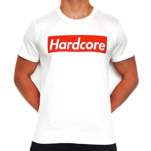 Supreme Hardcore T Shirt White (Shortsleeves), Kleding | Heren, T-shirts, Verzenden