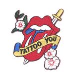 The Rolling Stones - Tattoo You patch officiële merchandise, Verzamelen, Ophalen of Verzenden, Nieuw, Kleding