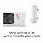 8 kw Rotenso Windmi monobloc + buffervat en subsidie € 2800,, Verzenden, Nieuw