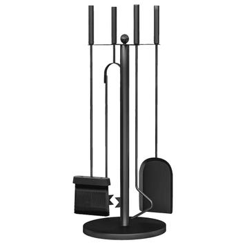 TRUUSK Haardgereedschap Set 5-delig Haardaccessoires Met Sch beschikbaar voor biedingen