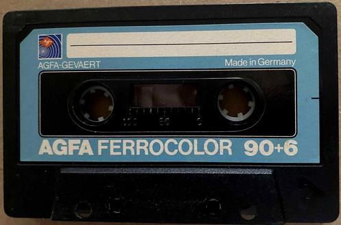 AGFA Ferrocolor 90+6 gebruikte lege cassette band, Cd's en Dvd's, Cassettebandjes, Verzenden