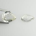 Zonder Minimumprijs - 2 pcs  Geel Saffier  - 1.27 ct -, Sieraden, Tassen en Uiterlijk, Edelstenen, Nieuw