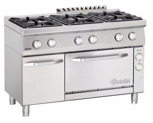 Gasfornuis Bartscher 700 classic - 6 pits, Zakelijke goederen, Horeca | Keukenapparatuur, Nieuw in verpakking, Verzenden