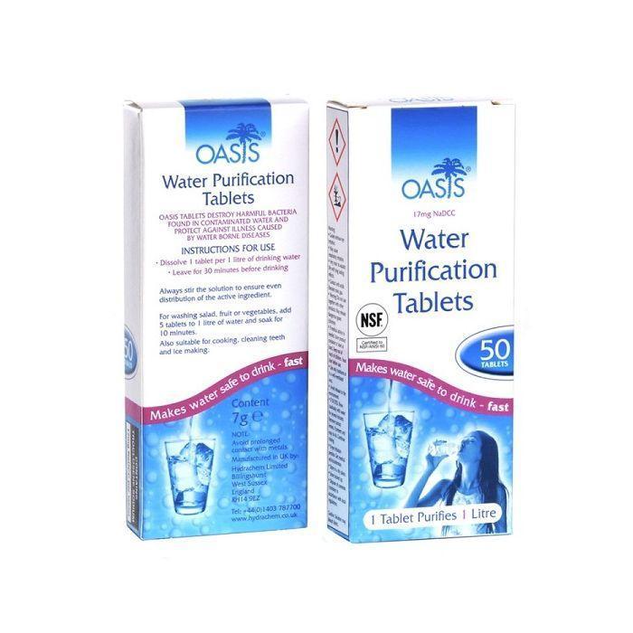 Waterzuiveringstabletten noodpakket, Diversen, Overige Diversen, Nieuw