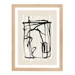 Vintlux Fotolijst Nordby Raised - Essen Ongelakt A2, Nieuw