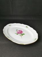 Meissen - Red Rose - piatto ovale - L 35 cm - Serveerschaal