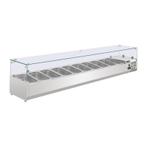Polar G-serie opzetkoelvitrine 10x GN 1/4, Verzenden, Nieuw in verpakking