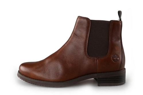 Timberland Chelsea Boots in maat 37,5 Bruin | 10% extra, Kleding | Dames, Schoenen, Bruin, Zo goed als nieuw, Overige typen, Verzenden