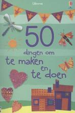 50 dingen om te maken en te doen - knutselboek 9781409591184, Gelezen, Verzenden, Fiona Watt, Leonie Pratt