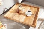 Massief dienblad MAKASSAR 50cm mangohouten serveerplank -, Huis en Inrichting, Ophalen of Verzenden, Nieuw