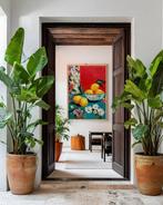 E. García - FLORES Y LIMONES XL (NO RESERVE), Antiek en Kunst